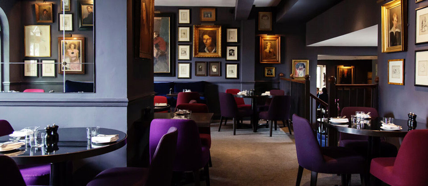 オールド パーソナージ ホテル オックスフォード エクステリア 写真 Interior of the restaurant